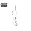 Vajilla de acero inoxidable Vajilla Moonlight Cuchillo, tenedor y cuchara engrosados transfronterizos Juego de comida occidental para hotel Cuchara