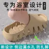 Pantuflas antideslizantes con drenaje de agua para baño, pantuflas de interior de una sola pieza de EVA de secado rápido para hombres y mujeres