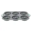 Molde de Silicona para Pastel Transfronterizo Molde para Donas de Alta Temperatura Molde Bicolor para Pan de Molde Molde para Hornear Chifón