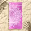 Nova toalha de praia mandala de cabelo de geração de jit transfronteiriça microfibra estampada em estoque toalha de praia toalha de banho para adulto
