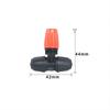 Conector de Bloqueo de Tubería de 47 mm Enchufe de Tres Vías Dispositivo Automático de Riego de Flores Micro-Aspersor Accesorios de Riego para Jardinería Conector de Tubería de Agua Venta al por Mayor Conexión Rápida