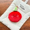 Colgante de muñeco de peluche con forma de comida de dibujos animados creativos para niña, llavero a juego, colgante de mochila, muñeco pequeño decorativo al por mayor