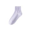 Calcetines para Mujer de Color Sólido de Algodón Calcetines Cortos Primavera y Verano Absorbentes de Sudor Transpirables Calcetines de Mujer Macaron Casual Combinables Calcetines de Mujer de Media Caña