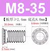Tornillos Remache Ciego de Acero Inoxidable 304 Fhs-M3M4M6M8M12 Tornillos Remache Ciego de Cabeza Redonda Tornillos de Placa de Presión Remaches Pem