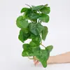 Begonias artificiales decorativas largas de pared, plantas de maceta colgantes de pared con hojas verdes, arreglos florales, paisajismo, hiedra verde y hojas de monstera
