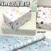 Colección de Papel de Regalo para Tarjetas Ins de Alta Calidad, Lindo Papel de Regalo Grueso de Tamaño Grande para Regalos de Cumpleaños Cotidianos DIY