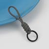 Llavero de cordón transfronterizo nuevo anti-pérdida cuerda para colgar colgante de cuchillo cuerda de paraguas anillo tejido hebilla colgante cerradura llave hebilla anti-caída