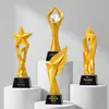2026 Nuevo Trofeo de Cristal Impreso en 3D Trofeo Creativo de Estrella Placa de Trofeo Grabado de Empresa Premio