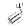 Brazo mecánico universal para grifo 1080 grados giratorio extensor alargado a prueba de salpicaduras de baño boquilla de agua burbujeador lavador