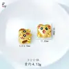 Oro Arena Vietnamita Versión Q Dibujos Animados Cuentas con Agujero Pasante Cuentas Sueltas Oso Fresa Doraemon Pulsera Materiales para Manualidades Accesorios Venta al por Mayor