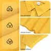 Camisa Polo Deportiva Casual de Waffle de Color Sólido para Hombre Europea y Americana de Amazon con Polo Transpirable de Talla Grande