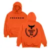 Sudadera con capucha de homenaje a Charlie Kirk Libertad para Mujeres y Hombres, Suéter de Nueva Estética, Sudadera de Manga Larga de Otoño, Ropa Deportiva de Calle