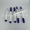 Piel Médica Estéril Viene con Regla Suave Marcado Quirúrgico Doble Punta Tinta Morada Bolígrafo Médico Exportación Puede Añadir Logotipo