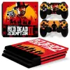 Adesivo para Console de Jogo PS4 Pro Red dead redemption 2 Adesivo Colorido Adesivo de Pele