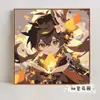 Genshin Impact Pintura al Óleo Digital DIY Dios del Agua Furina Animación Bidimensional Periférico Caricatura Pintura Decorativa Pintada a Mano Venta al por Mayor
