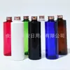 Botella de 250 ml con Tapa de Aluminio, Botella para Loción, Botella Dosificadora de Agua Cosmética, Botella Dosificadora de Rocío Puro, Botella de Plástico PET con Tapa de Aluminio