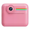 Câmera infantil Polaroid K22 de molde privado, pode imprimir fotos instantâneas coloridas, pode tirar fotos, presente de aniversário para menina