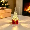 Luz de noite de árvore de Natal brilhante, Decoração de atmosfera para festa de Natal, Presente de Natal para crianças, Ornamento de mesa