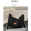 Bolsa grande para empanadas, versátil para otoño e invierno, nueva bolsa cruzada de pana 2026, bandolera simple y versátil para estudiantes