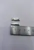 Acessórios de Vestuário Costurados à Mão, Botões Decorativos de Metal Atacado, Tiras Decorativas de Metal Curtas de Botão Único