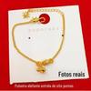 Pulseira Elefante Estrela Bamang Cor Dourada Feminina Nicho Design de Luxo Leve Senso Pulseira Elefante Auspiciosa para Presente de Aniversário da Namorada