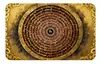Cultura Étnica del Tíbet Thangka Mantra de Seis Palabras Rectangular Pegatina de Vidrio de Cristal Imán Suave Magnético para Refrigerador Artículo de Decoración para el Hogar