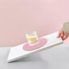 Esterilla Aislante de Silicona tipo Panal Redonda Multifuncional para Mesa de Comedor, Esterilla Anti-quemaduras para Taza de Agua, Esterilla de Silicona Resistente a Altas Temperaturas