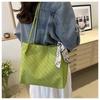 Bolso de alta gama estilo extranjero de gran capacidad 2024 nuevo bolso de mujer moda bandolera para ir al trabajo bolso tote popular de verano