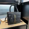 Bolso de Cadena para Mujer 2024 Otoño Nueva Moda Casual Bolso de Hombro Bolso Cruzado Ins Personalizado Bolso Tote