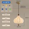 Lustre de Quarto Vintage Estilo Francês, Luminária de Tecido para Sala, Iluminação Retro para Sala de Jantar e Escritório, Luminárias Estilo Vintage