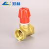 Venta de fábrica válvula manual de latón para control de flujo engrosada doble rosca interna válvula de control de flujo unidireccional