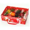 Caja de Regalo de Frutas Personalizada Caja Vacía Gran Capacidad Manzana Uva Caja de Regalo de Frutas Transparente Universal Cajas de Frutas de 5 kg