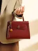 Bolsa Quadrada Pequena Jiangnan Estilo Novo Nanfeng Feminina Estilo Nacional Exquisita Versátil Bolsa de Mão para o Dia a Dia Tendência Bolsa de Ombro Único Transversal