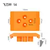 Conjunto de Suportes de Ferramentas CNC Estrutura Plástica Suporte de Ferramentas HSK Assento do Suporte de Ferramenta Bt304050 Haste de Torneamento
