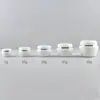 5G10G20G30G50G Caja de Champiñón Borde Dorado Borde Plateado Bola Guía Crema para la Cara Botella de Plástico para Crema Sub-Botella de Cosméticos