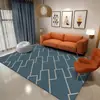 Nueva Alfombra de Piso Sala de Estar Dormitorio Lujo Ligero Alta Calidad Simple Cobertura Total Sofá Alfombra de Piso Grande Mesa de Café Limpiable Alfombra de Mesita de Noche