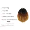 Fábrica Directa Exportación Transfronteriza Europea, Americana, Africana Cabello Rizado de Oruga Pelucas Sintéticas Fibra de Baja Temperatura Venta Directa Más Vendida