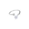 Anillo Abierto Camelia Láser Diseño de Nicho Sentido del Estilo 2025 Nuevo Estilo Personalizado Lujo Ligero Exquisito Anillo para el Dedo Índice