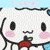 Kulomi Diamond Painting - Pintura infantil hecha a mano con diamantes de Sanrio, diseño de perro Yugui, venta al por mayor