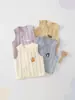 Chaleco para Bebé para Ropa Exterior de Otoño e Invierno, Pinza Parcial de Pony para Bebé Recién Nacido, Tipo Algodón Delgado un Chaleco Infantil, Ropa Interior Caliente