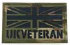 Corte bordado luminoso para exteriores logo insignia bordada IR insignia bordada pegatinas de tela de venta caliente Velcro
