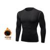 Fanyi Fábrica de Origen Otoño/Invierno Forro Polar Running Hombres Ajustado Entrenamiento Secado Rápido Ropa de Fitness Camiseta Deportiva de Manga Larga