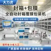 Máquina Automática Completa para Envolver con Película de Cartón y Caja de Espuma para Alimentos Frescos, Línea de Sellado Farmacéutico, Película de Sellado de Plástico, Máquina de Envasado con Película Termorretráctil