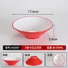 Tazón cónico de melamina A5, tazón comercial para ramen para tiendas de fideos, tazón de imitación de porcelana para arroz con manitas de cerdo, tazón para fideos de caracol, tazón grande para hot pot picante