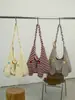 Bolso de Rayas de Gran Capacidad de Estilo Relajado de Alto Valor para Mujer 2026 Verano Nuevo Bolso Tote Ligero para Viajes Diarios Bolso de Hombro