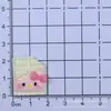 Rosa Dibujos Animados Kt Juguete de Comida Gato Chocolate Resina Accesorios Pegamento de Crema DIY Funda de Teléfono Pasador Imán para Nevera Venta al por Mayor