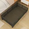 Caja de Almacenamiento con Ruedas para Debajo de la Cama Gabinete Extraíble Debajo de la Cama Bandeja Móvil para Ropa Plana Juguetes en Casa Estante de Almacenamiento Móvil