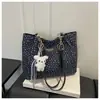 Bolso de Hombro Único con Estampado Floral para Mujer Bolso Cruzado 2026 Otoño Nueva Llegada Gran Capacidad Debajo del Brazo Estilo Coreano Nicho Bolso de Mano para el Trabajo