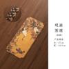 Mantel rectangular de imitación de hilo Xiangyun, para té seco, nuevo, chino, de alta gama, zen, de doble cara, con aislamiento térmico, estilo vintage.