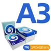 Caja al por mayor de Papel para Copias e Impresión A4 Jinbao Brothers, Papel Blanco Grueso para Oficina, Papel de Copia Antiestático, Producto Genuino de 80g